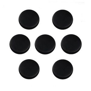 AUTHENTIC ROUND SHUNGITE w/Adhesive back for Cell Phones/ Electronics (1 piece)